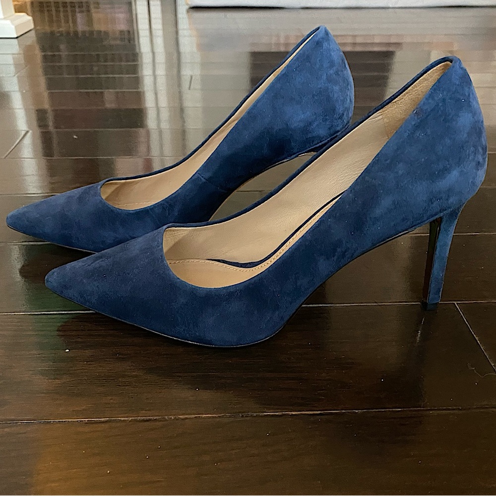 Tory Burch - blue stilettos size 7.5